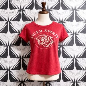 Chaser "Tiger Spirit" Graphic Tee - Red
